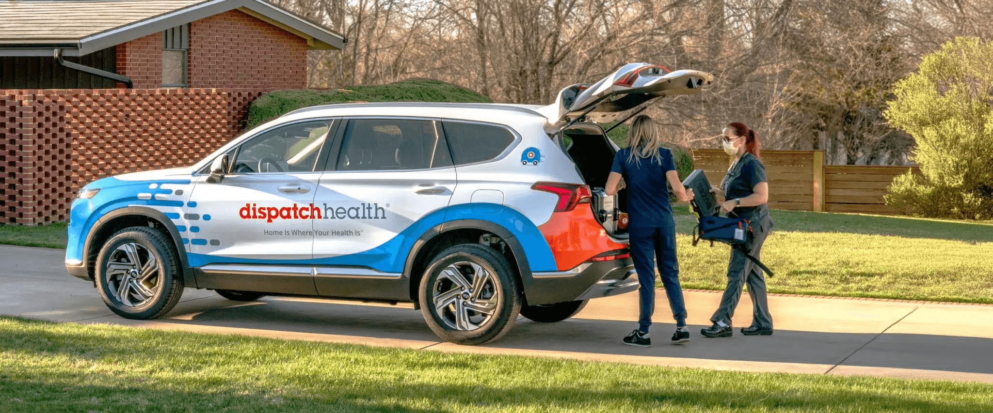 A DispatchHealth PA and RN duo
