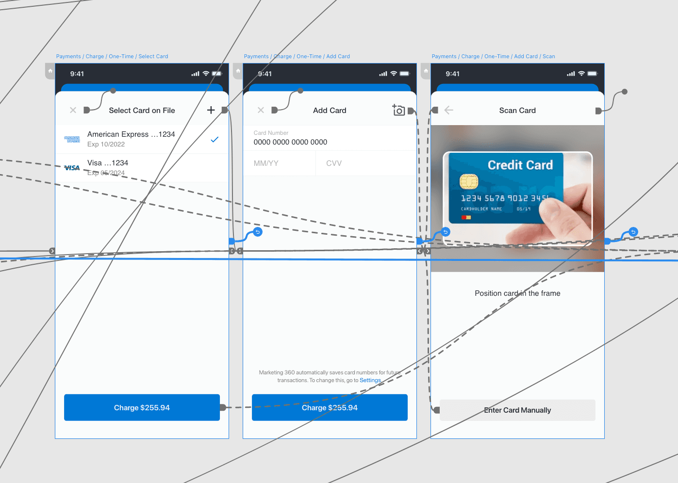 Our prototypes included all key interactions to provide accurate testing