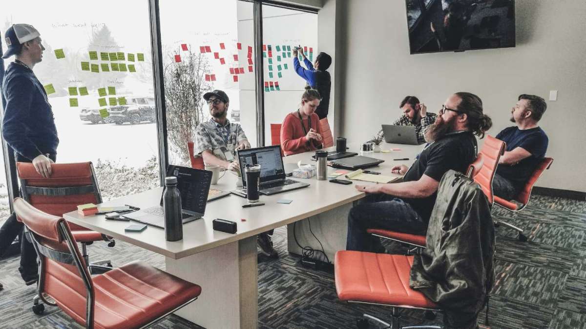 Strategy session with the product team